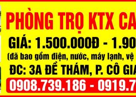 Phòng trọ KTX cao cấp ( Ở GHÉP)  giá chỉ 1tr5/người 2031592
