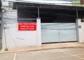 CHO THUÊ NHÀ XƯỞNG ĐƯỜNG PHAN HUY ICH, QUẬN GÒ VẤP DT: 500M2 LH: 0908.561.228 2067410