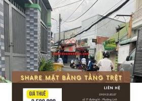 Cần Share Mặt Bằng Tầng Trệt Ngay Mặt Tiền Đường Số 14, Linh Đông, Tp Thủ Đức 2077208