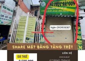 Cần Share Mặt Bằng Tầng Trệt Ngay Mặt Tiền Đường Số 14, Linh Đông, Tp Thủ Đức 2077208