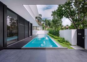 Cho thuê gấp biệt thự đơn lập Nam Đô trung tâm Phú Mỹ Hưng nhà đẹp có hồ bơi lớn giá rẻ nhất khu 2032301