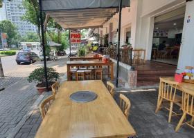 Cho thuê Shop 200m Phú Mỹ Hưng giá rẻ 60 triệu góc công viên đường lớn tiện làm quán ăn, cafe...  2104561